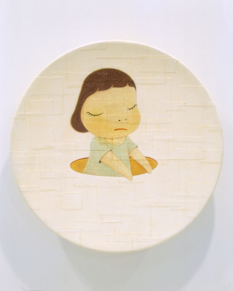 Little Thinker, 2002, Acrylic on canvas over fiberglass
