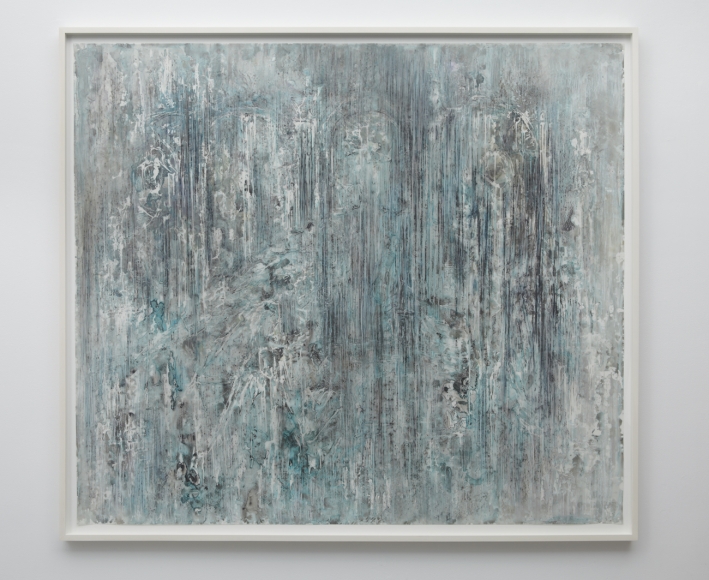 Untitled, 2012, charcoal, conte, pastel, watercolor on vellum