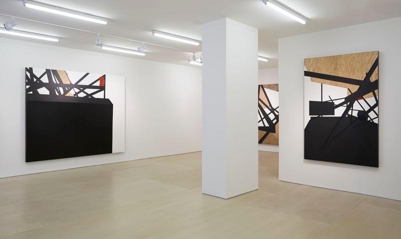 Morphings in BLACK (Installation View), BOESKY EAST, 2014