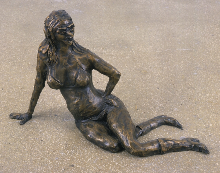 Lounging Lady, 2003, Bronze