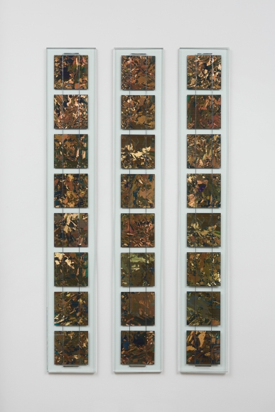 Aids-3D, Ideal Work (creative solutions) Elongated Triptych, 2010