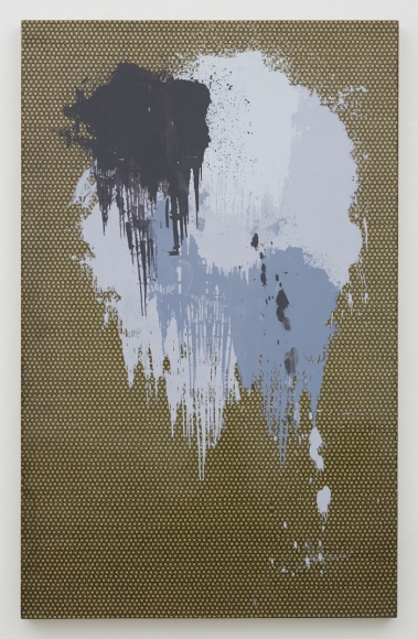 Untitled, 2013, Silkscreen ink and marquetry on wood