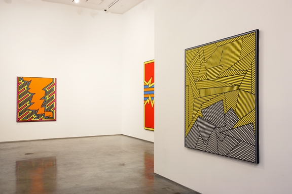 Nicholas Krushenick (Installation View) , Marianne Boesky Gallery, 2007