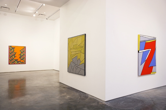 Nicholas Krushenick (Installation View) , Marianne Boesky Gallery, 2007