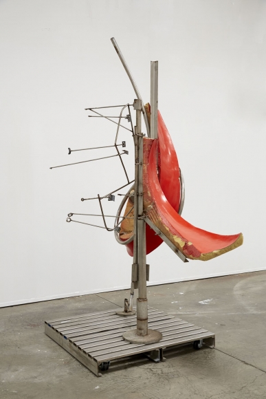 Sanibel to Sobolnoye, 2014, foam, fiberglass & stainless steel