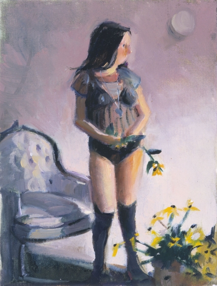Wee Babie II, 2003, Oil on canvas board