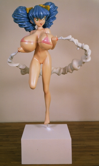Hiropon, 1997 Oil, acrylic, fiberglass and iron