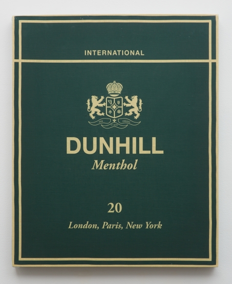 Adriana Lara, Smoking Kills (Dunhill), 2013 , Ink print on linen and PVC film