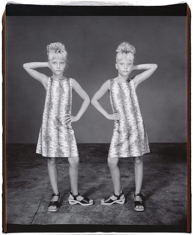 Tabitha and Tiffany Good (from the Twins Series), 2001, Unique polaroid