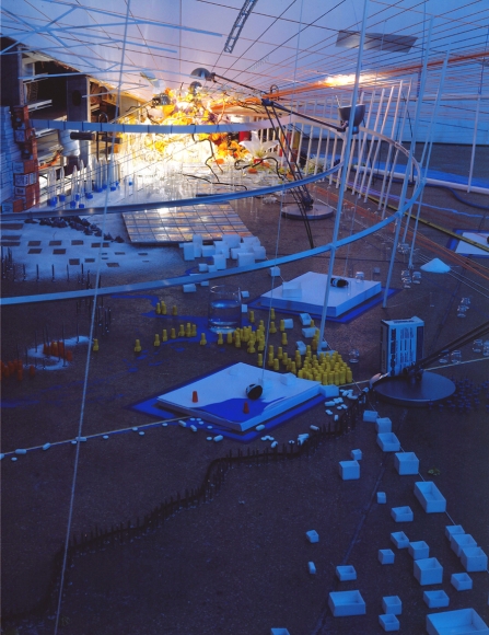 mixed media compilation by sarah sze