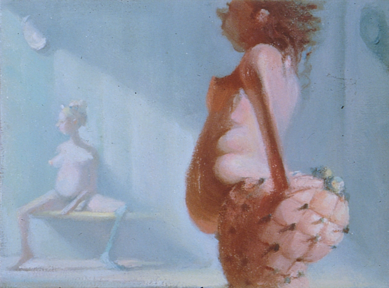 Hamass, 1996 Oil on canvas board