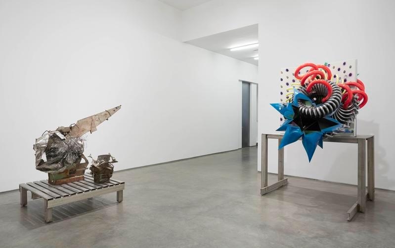 Installation view: Frank Stella Sculpture, November 7 - December 20, 2014