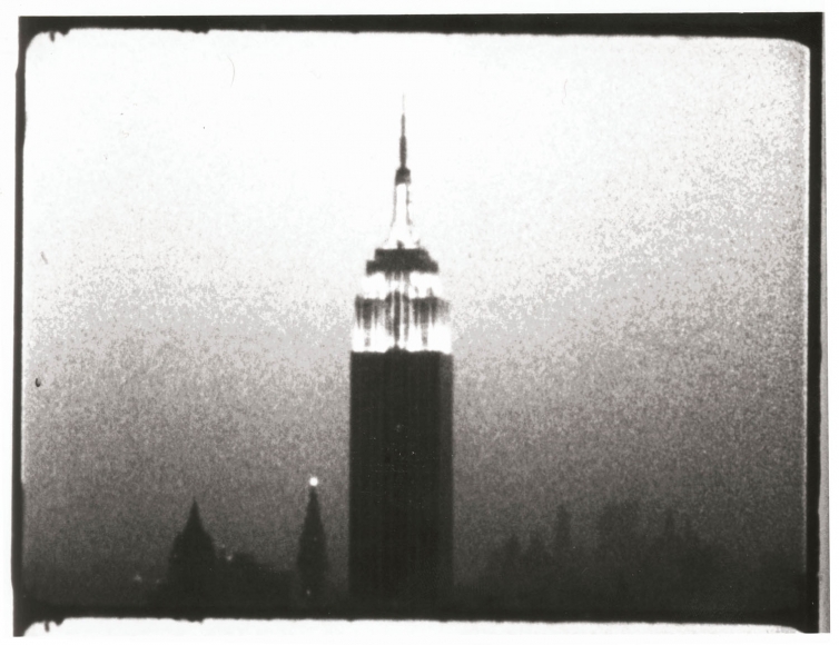 Andy Warhol , Still from Empire, 1964