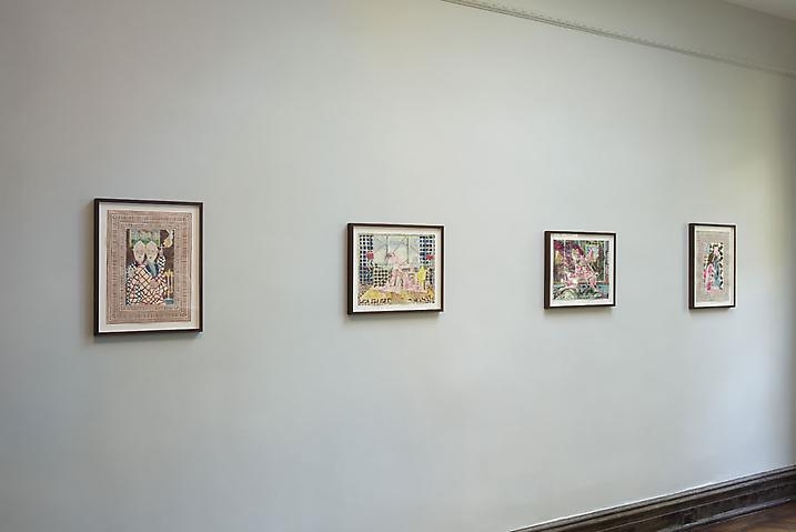Works on Paper (Installation View), Marianne Boesky Gallery, Uptown, 2010