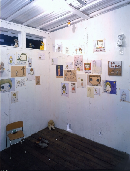 interior of white house installation by yoshimoto nara