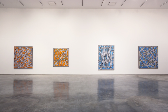 Nicholas Krushenick (Installation View) , Marianne Boesky Gallery, 2007