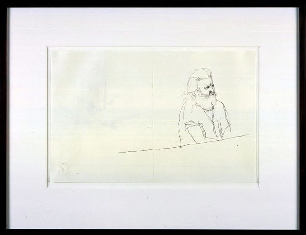 Mr. Gay in the U.S.A. #10, 2001, Graphite on paper 