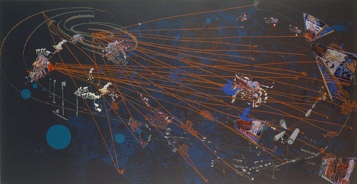 Sarah Sze, Night, 2005