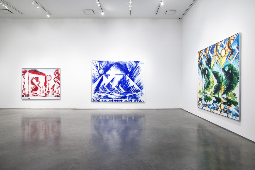 First Morning (Installation View), Marianne Boesky Gallery, 2015