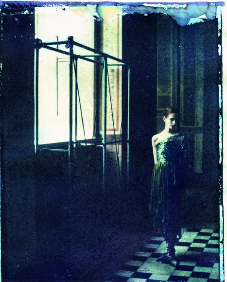 Deborah Turbeville, Clothes by Romeo Gigli, Mirabella Magazine, Ecole des Beaux Arts, Paris, 1989