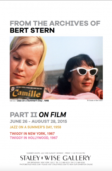 Bert Stern, Exhibition Invitation