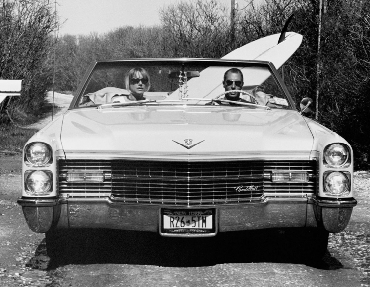 Michael Dweck Dave and Pam in Their Caddy, Montauk, New York, 2002