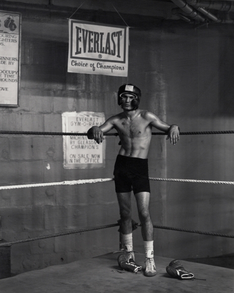 Kurt Markus, Abbi Vega, Gleason’s Gym, New York, 1990