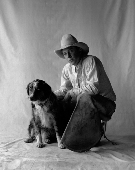 Kurt Markus, Brian Thomas, Oro Ranch, Prescott, Arizona, 1986