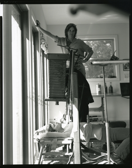 Len Prince, Jessie and Sally Mann, Virginia, 2004