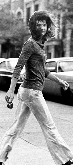 Ron Galella, Windblown Jackie, New York, 1971