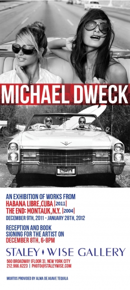 Michael Dweck, Exhibition Invitation