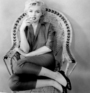 Milton Greene, Marilyn Monroe, (from “The Wicker Series”)