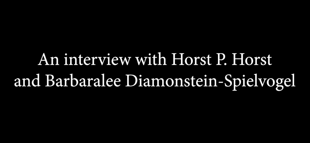 Horst P. Horst interview with Barbaralee Diamonstein-Spielvogel, Visions and Images: American Photographers on Photography, 1981
