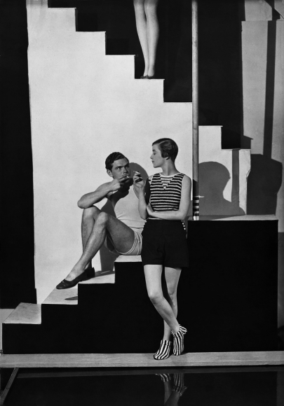 George Hoyningen-Huene, Beachwear by Schiaparelli, Bettina Jones, 1928