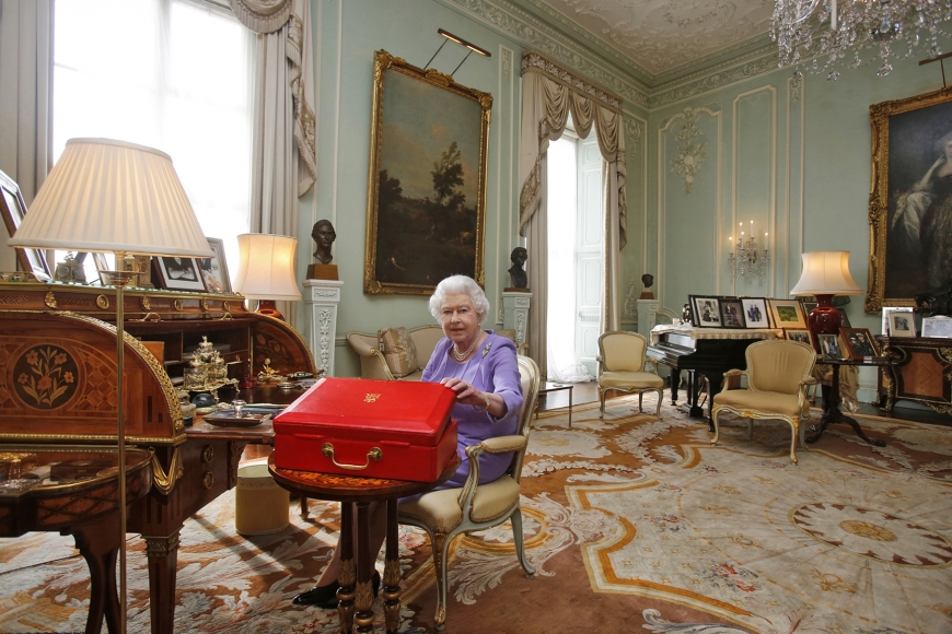 Harry Benson, Queen Elizabeth, Buckingham Palace, London, 2014