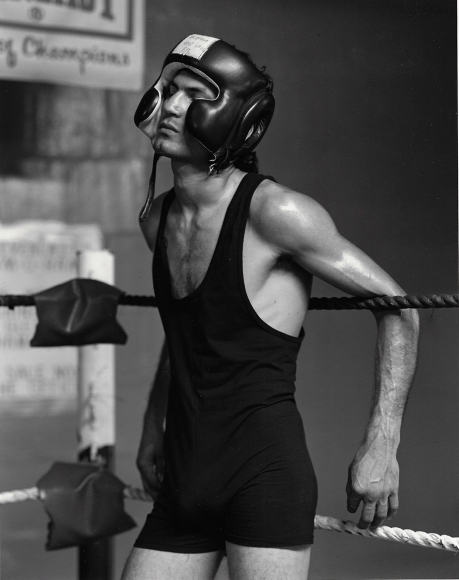 Kurt Markus, Abbe Vega, Gleason's Gym, Brooklyn, New York, 1993