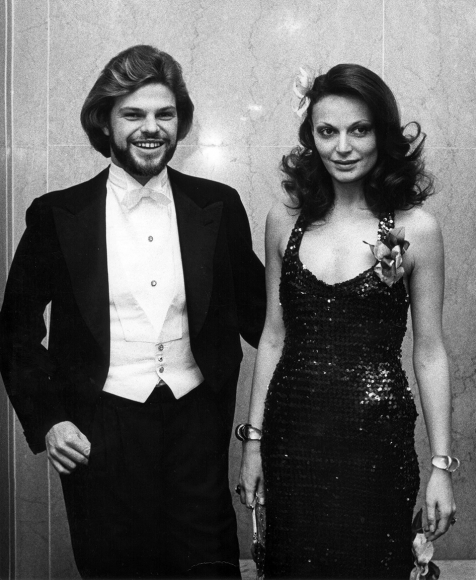 Ron Galella, Egon von Furstenberg and Diane von Furstenberg, 9 o'clock Ball in the Rainbow Room, New York, 1972