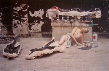 Deborah Turbeville, Stigmata: Isabella at Ecole Des Beaux Arts, Paris, 1977