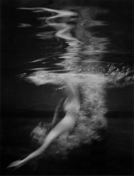Lillian Bassman, Wonders of Water: Model Unknown, New York. Harper's Bazaar, 1959