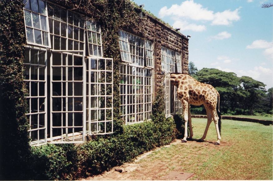 Arthur Elgort, Rubbernecking, Kenya, VOGUE, 2007
