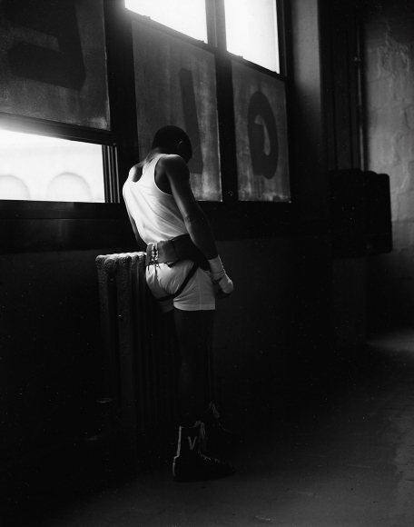 Kurt Markus, Joaquin Valasquez, Gleason's Gym, Brooklyn, New York, 1990