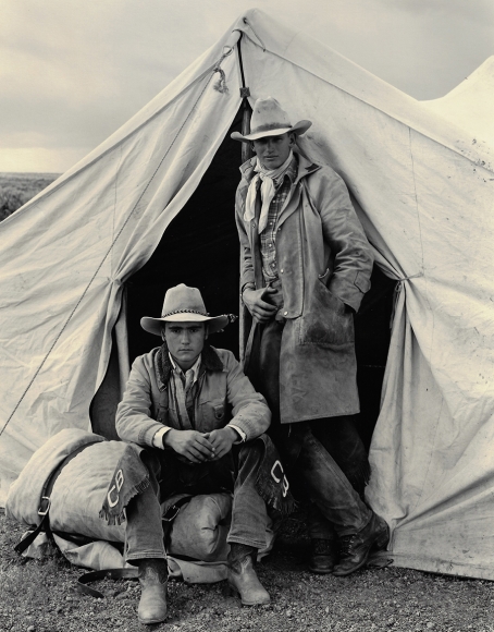 Kurt Markus, Shawn Biggs and Rick Erington, Spanish Ranch, Nevada, 1983