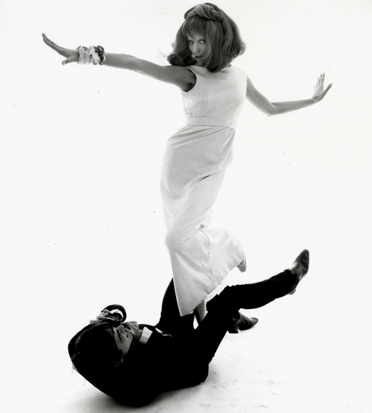 Bert Stern David Bailey and Veruschka von Lehndorff for VOGUE, New York, 1964