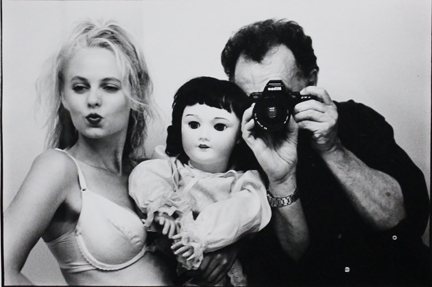 Bert Stern, Shannah Laumeister, Laura, and Bert Stern, circa 1990