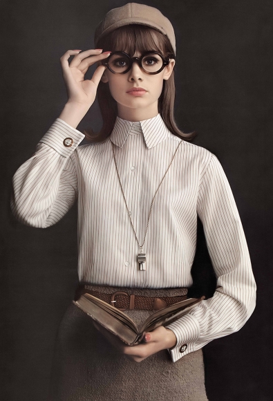 William Helburn, Jean Shrimpton Buttoned Up, Lady Van Heusen, 1964