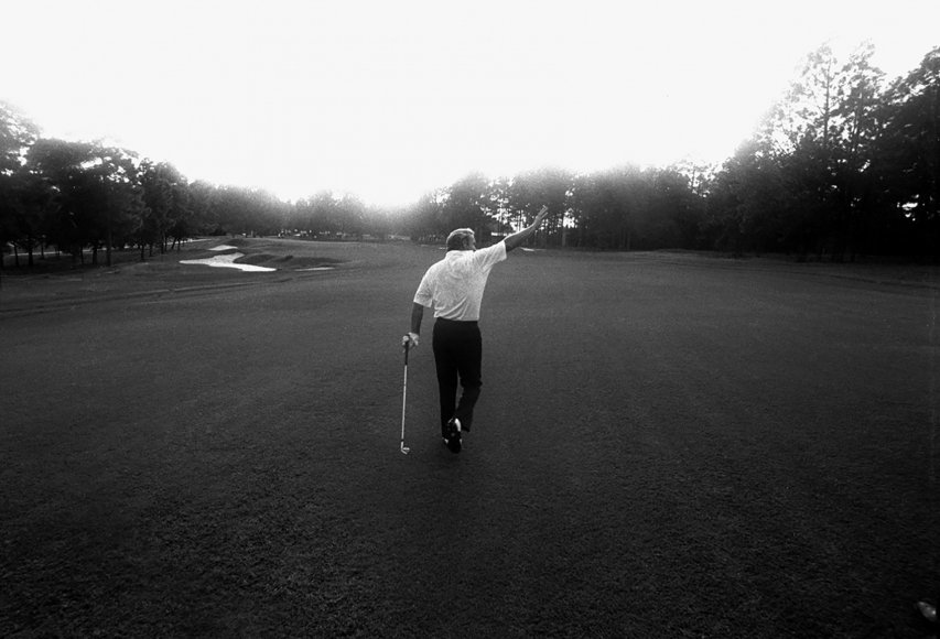 Harry Benson, Arnold Palmer, 1976