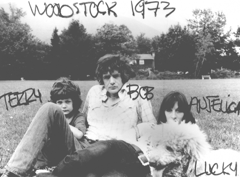 Norma Richardson Bob and Terry Richardson with Anjelica Houston, Woodstock, New York, 1973