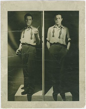 Tom Palumbo, Earliest self-portrait, circa 1949