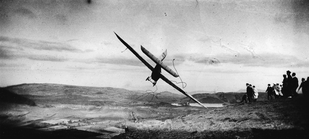 Jacques-Henri Lartigue, Gliding Competition: Pilot in the “Levasseur-Abrial Monoplane,” Combegrasse, 1922