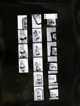 Bert Stern, Sue Lyon and Bert Stern on the set of “Lolita”, 1960